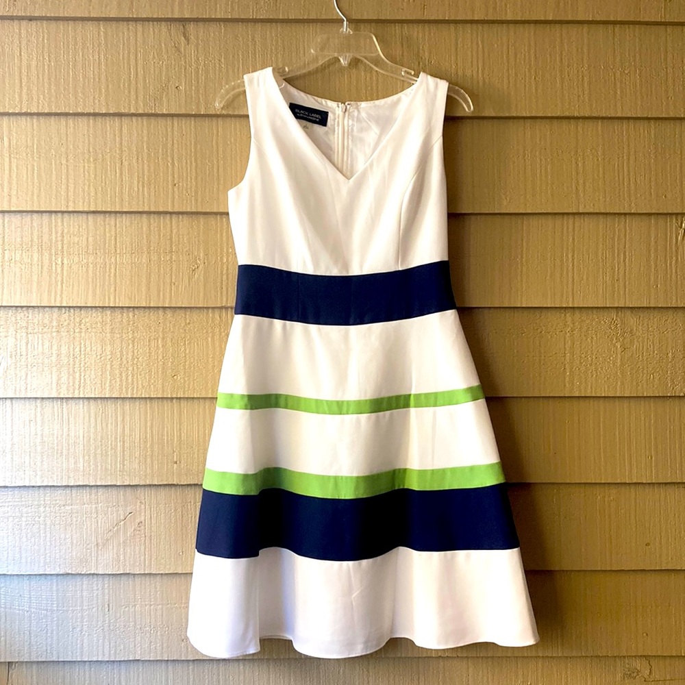 Evan PICONE Sleeveless V-neck Dress
